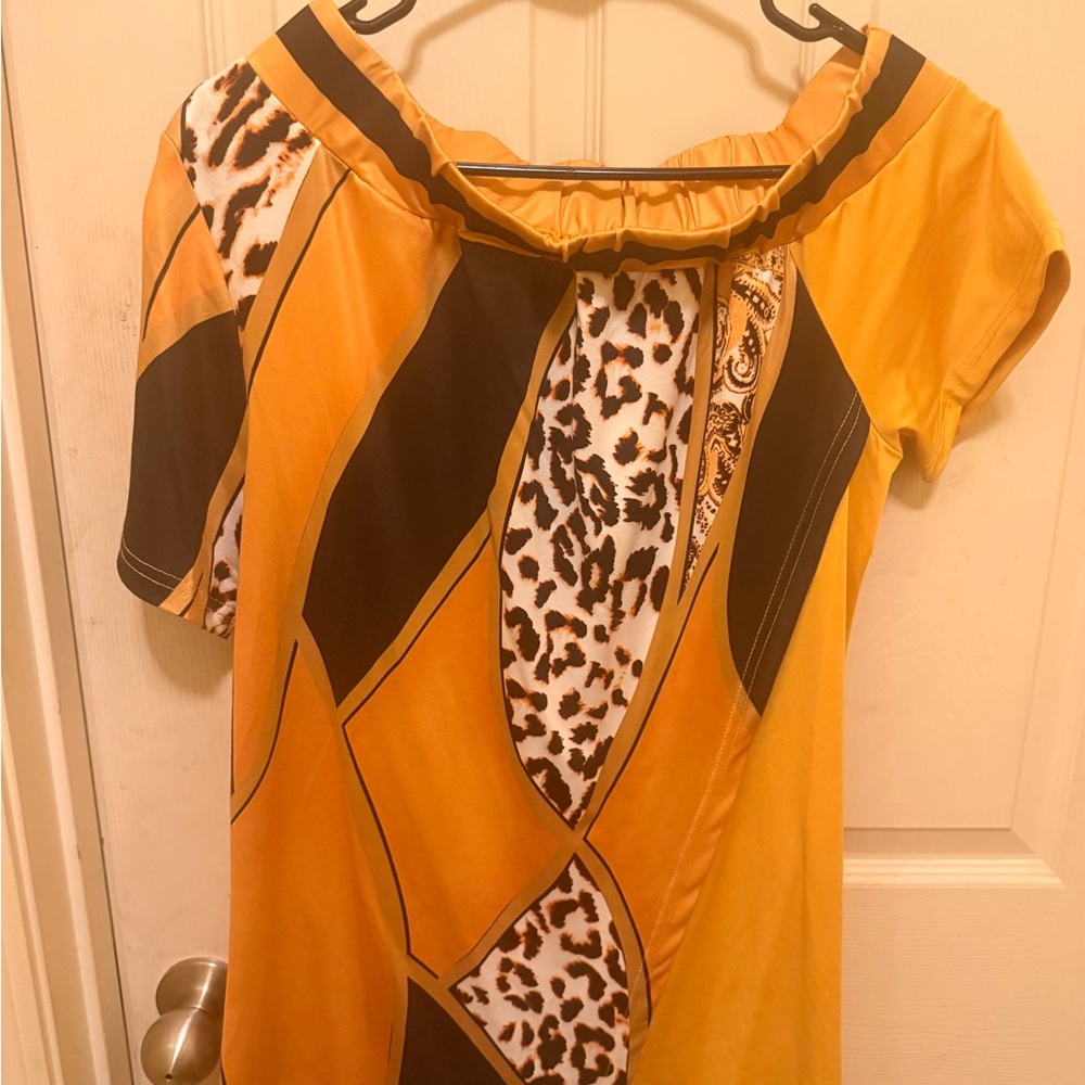 Stylish Women's Yellow and Black Pant Set